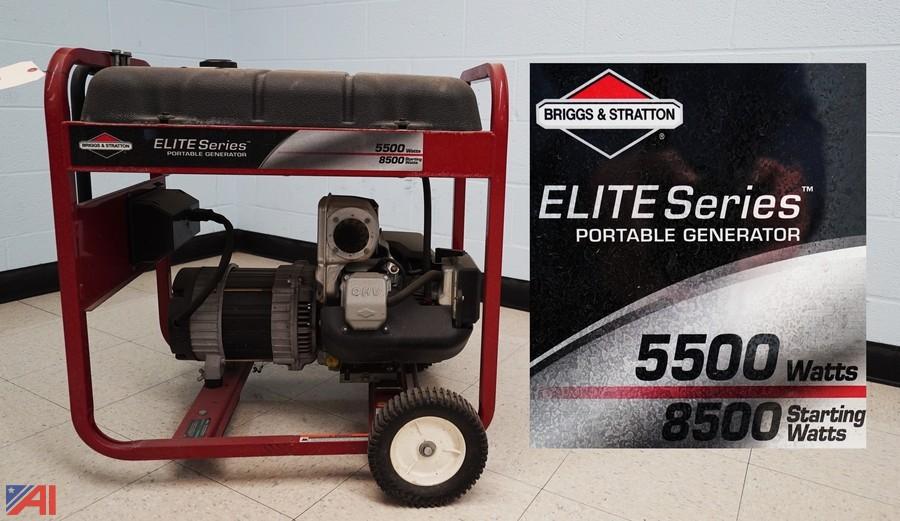briggs and stratton g1000m elite series generator