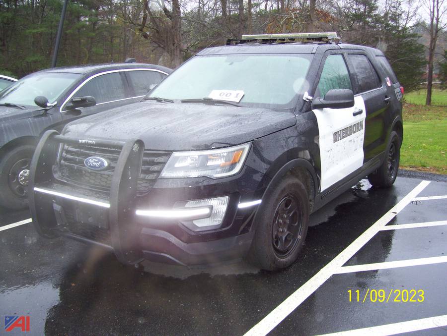 Auctions International Town of Sherborn PoliceMA 35429