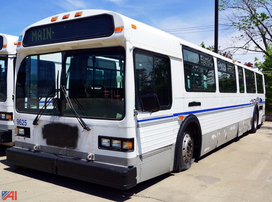 Auctions International Auction Nfta Surplus 5322 Updated Information On Lot Meeting Wk Of 7 6 15 Item 1996 Nova Bus Classic Tc40 102n Transit Bus