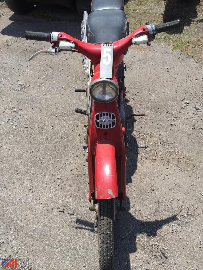 Auctions International Auction Business Liquidation 5403 Item 1965 Honda 55 Moped 1965 Honda Moped