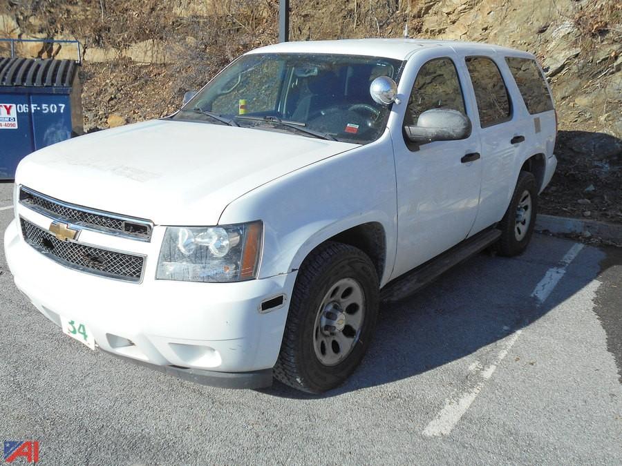 Auctions International Auction Town Of Bedford 7324 Item 08 Chevrolet Tahoe Suv