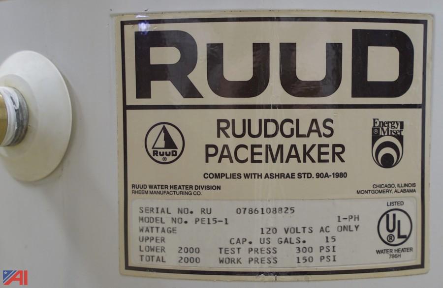 Ruudglas Pacemaker Ruud Furnace Age Solar Water Heater Rooftop 2025