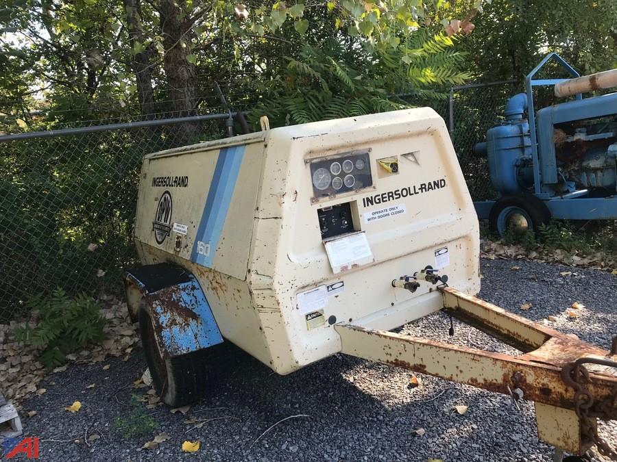 Auctions International Auction City of Watertown, NY 16341 ITEM 1986 Ingersoll Rand 160 Air