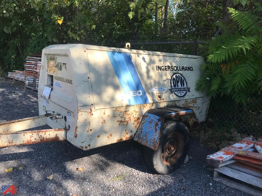 Auctions International Auction City of Watertown, NY 16341 ITEM 1986 Ingersoll Rand 160 Air