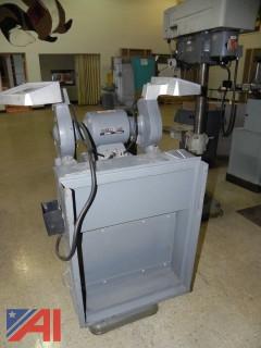 Rockwell 23-200 7" Pedestal Base Triple Duty Grinder