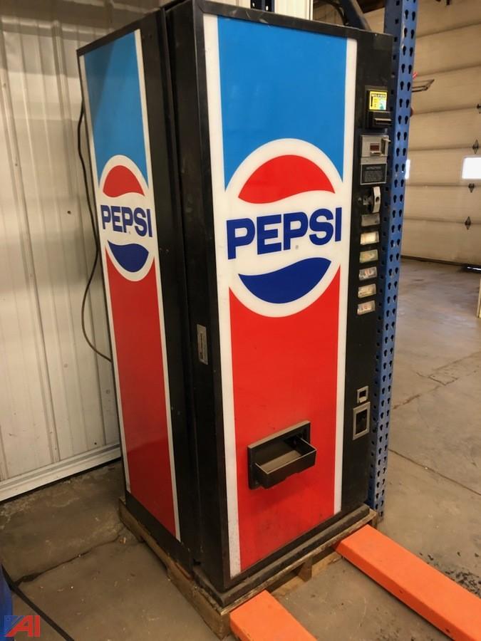 used pepsi machine