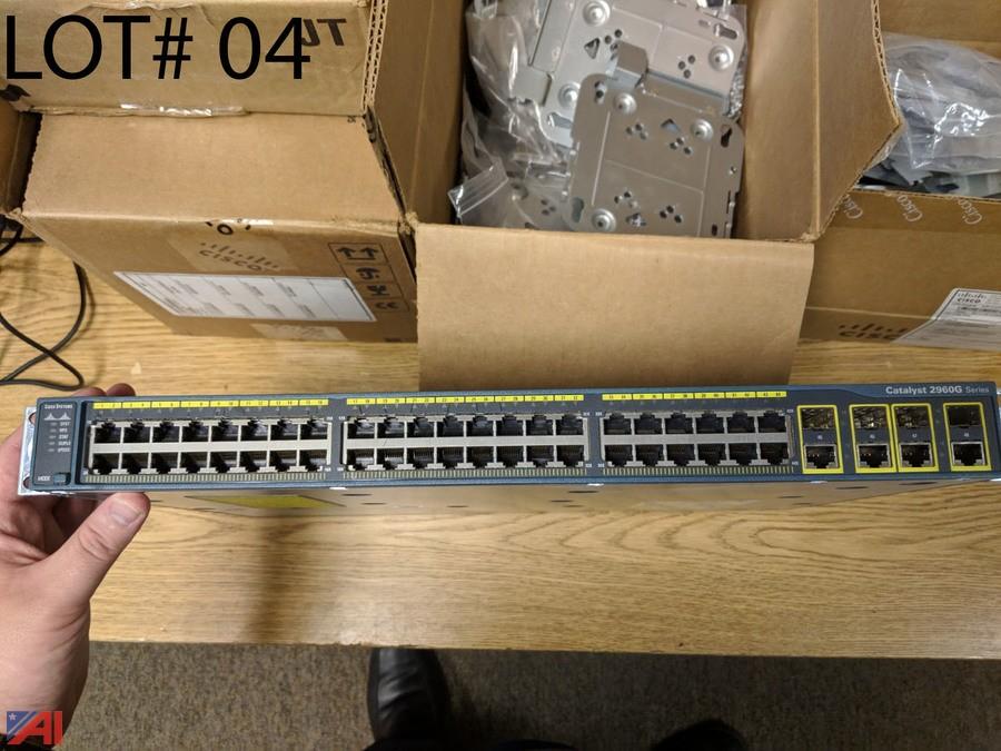 Auctions International Auction Vernon Verona Sherrill CSD NY 17562 ITEM Cisco Catalyst 