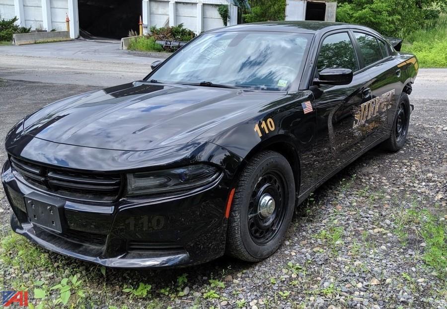 Auctions International - Auction: Tompkins County Surplus-NY #18292 ITEM:  2017 Dodge Charger 4DSD/Police Package (Parts Only)