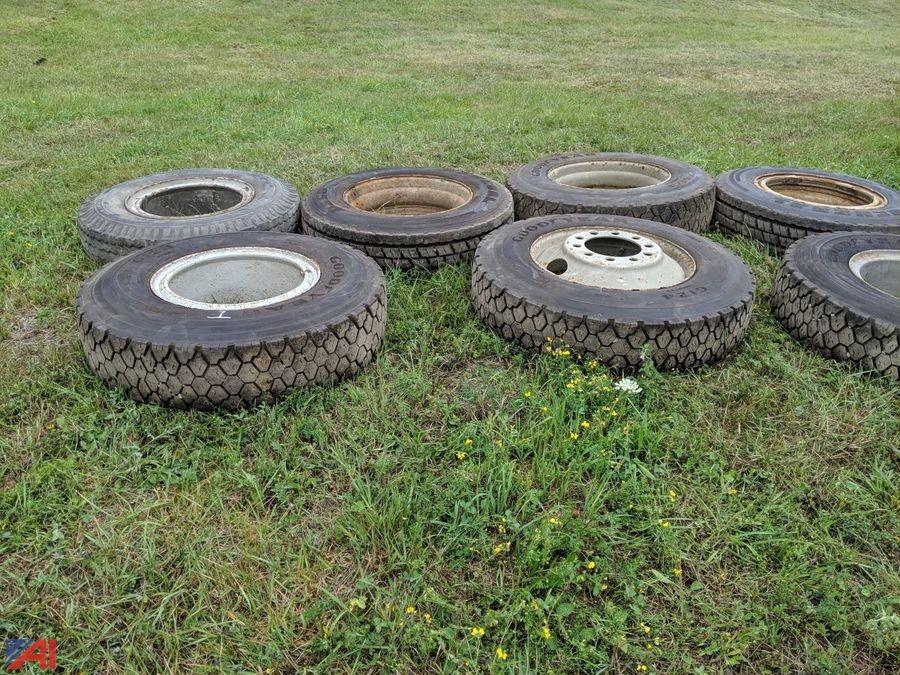 Auctions International Auction Town of Groton HwyNY 18583 ITEM Bud Rims & Tires