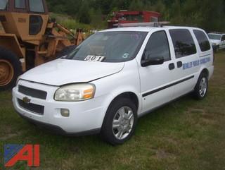 2008 Chevy Uplander Van