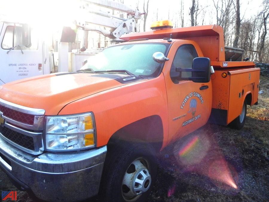 Auctions International Auction Town of Somers HwyNY 20367 ITEM 2012 Chevy Silverado 3500HD