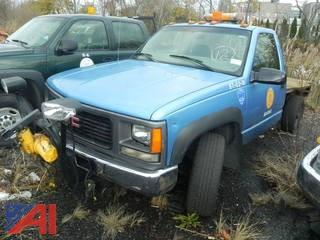 (#12) 1997 GMC SIerra C/K 3500 Pickup with Flatbed