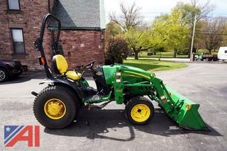 2009 John Deere 2720 Compact Utility Tractor Loader