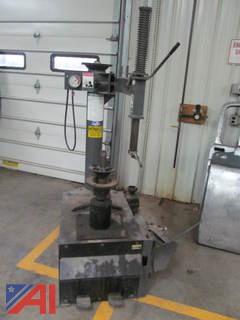 Signature Tire Changer and Pallet of Misc Tools