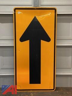 Arrow Road Sign