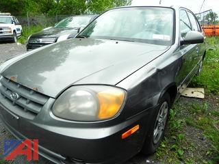 (#17) 2004 Hyundai Accent GL 4 Door