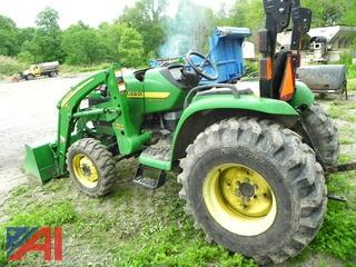 John Deere 4410 Tractor with Bucket