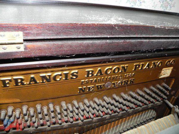 francis bacon upright piano