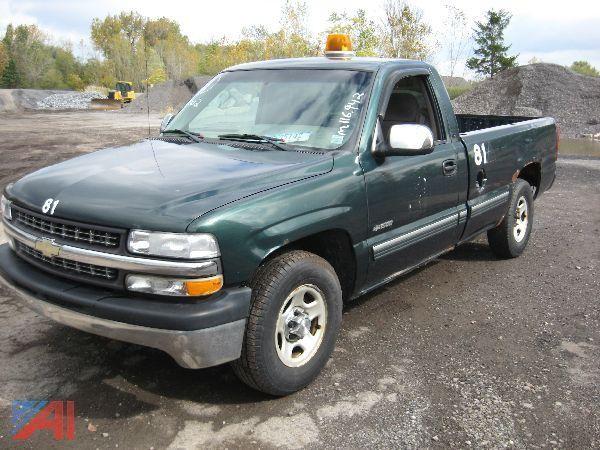 auctions international auction town of amherst item 2002 chevy silverado 1500 pickup auctions international