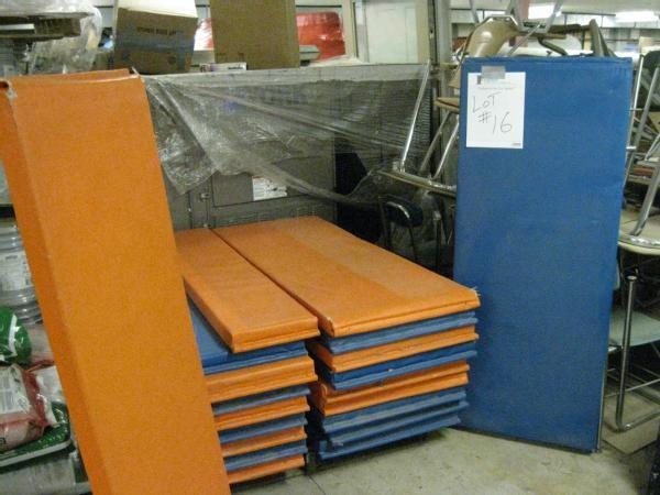 used school gym mats