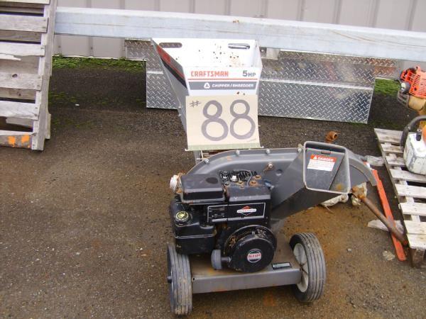 craftsman 5hp shredder