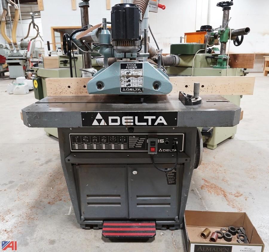 Auctions International Auction Day 1 Woodworking Industrial