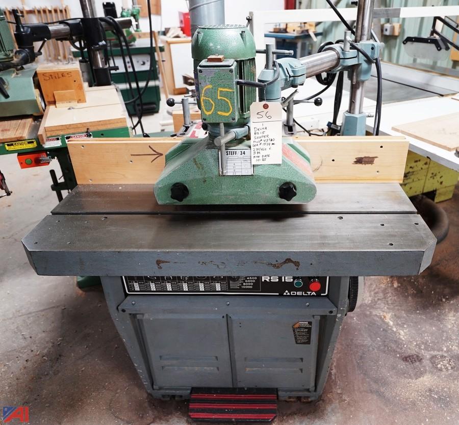 Auctions International Auction Day 2 Woodworking Industrial