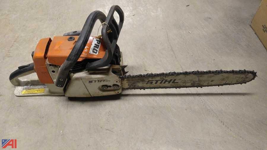 Auctions International Auction Madison County 8765 ITEM Stihl MS