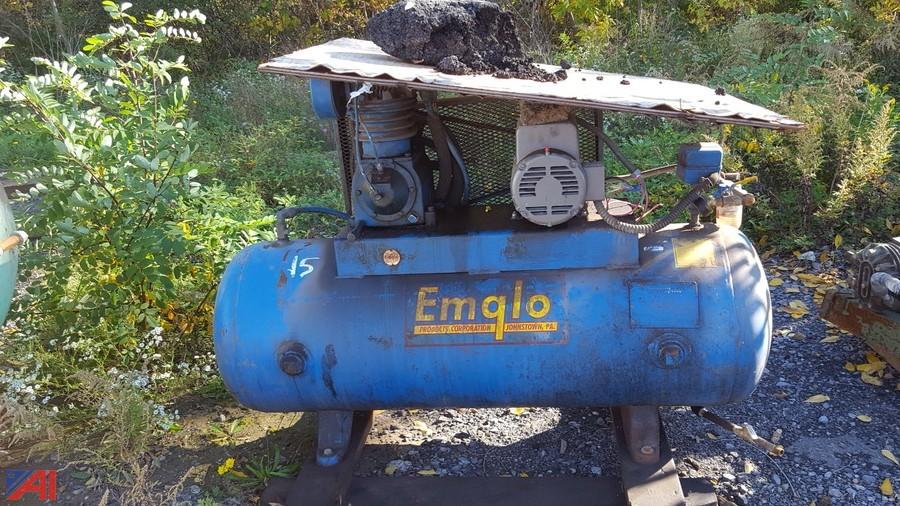 Auctions International Auction City Of Auburn Surplus 9189 Item Emglo Air Compressor