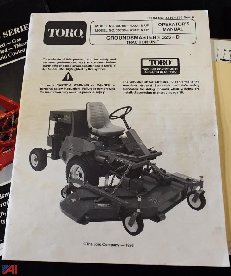 Toro 345 groundsmaster repair manual