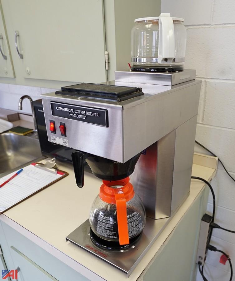 Auctions International Auction ManchesterShortsville CSD 9384 ITEM Mr. Coffee Commercial