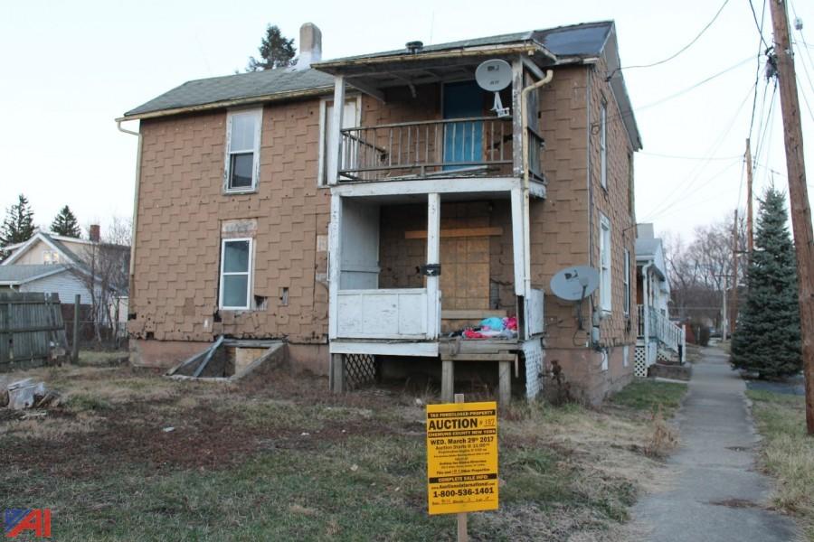 Auctions International Auction Chemung County Tax Foreclosed Real