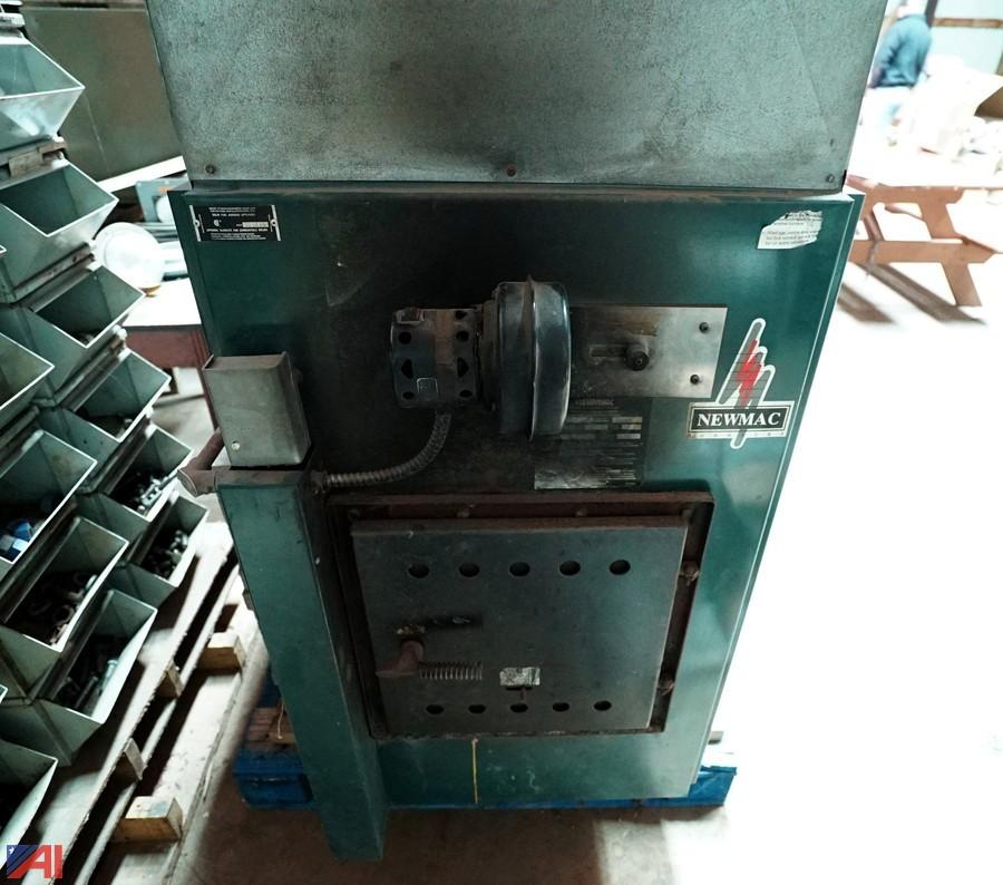 Auctions International Auction Village of Holley 10365 ITEM Newmac WB100 WoodBurning Furnace