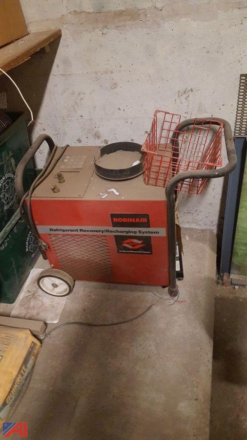 Robinair 17600A Refrigerant Recovery and Recharging Station for sale online 