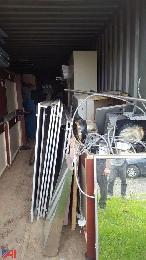 Auctions International Auction Cazenovia Schools Surplus 11071 ITEM Contents of a 40ft