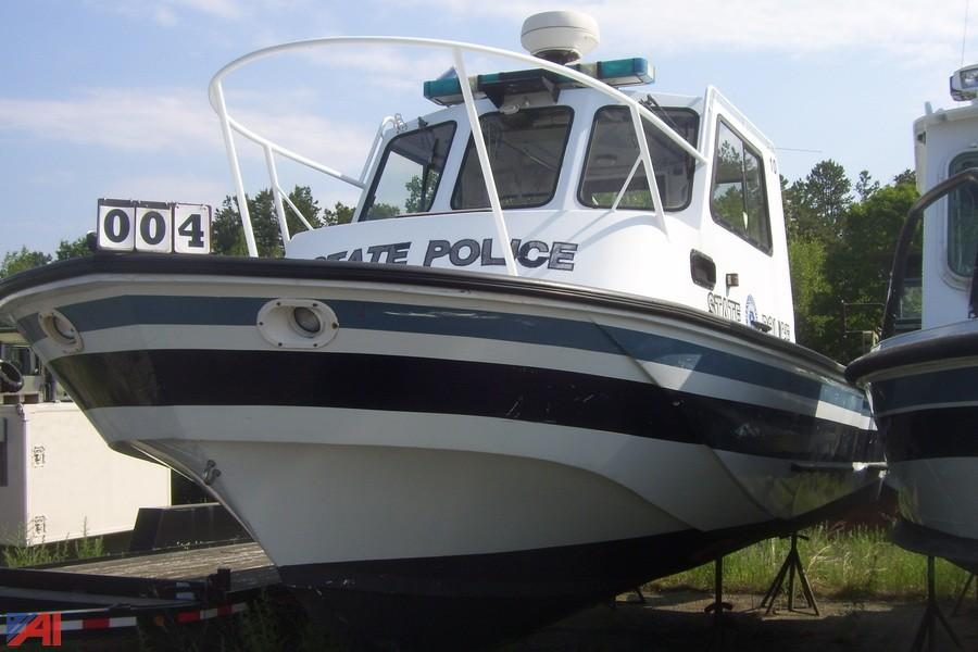 police auction yacht