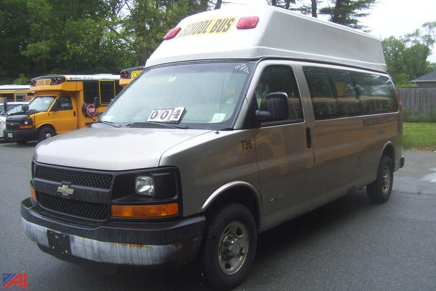chevy handicap vans for sale