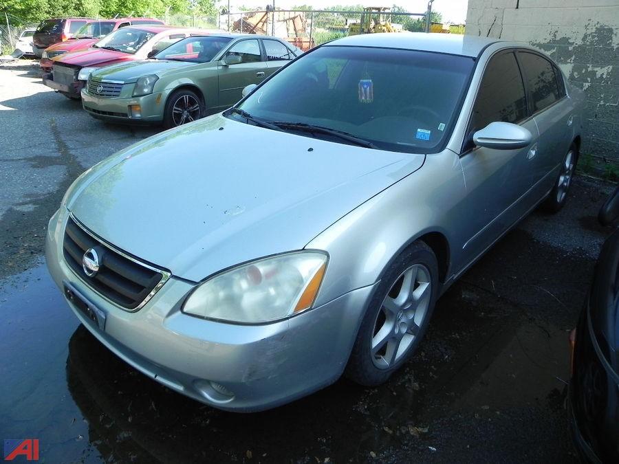 auctions international auction city of newburgh p d impounds 11498 item updated manual transmission 2002 nissan altima 4dsd auctions international