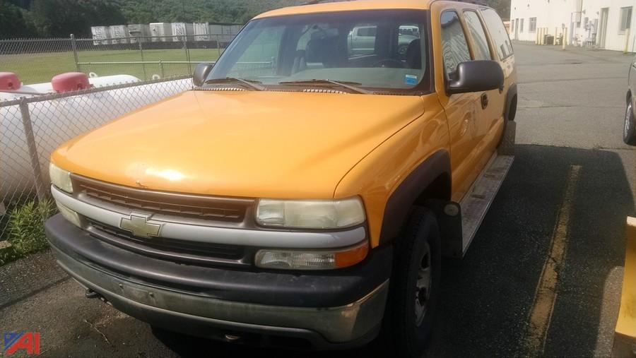 Auctions International Auction Oneonta CSD 11475 ITEM 2002 Chevy