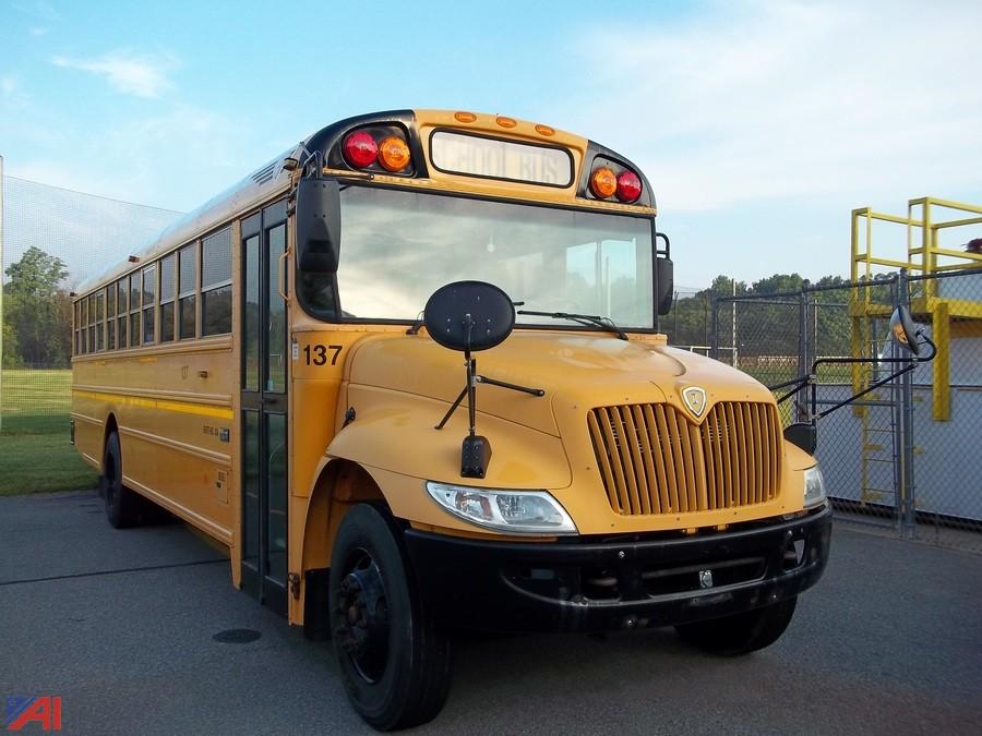 Auctions International Auction Schuylerville CSD 11754 ITEM 2008 International CE School Bus