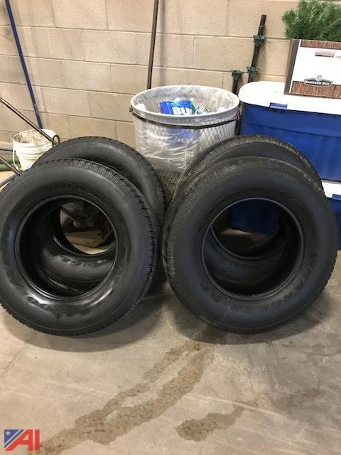 Auctions International - Auction: Town of Oswego #12789 ITEM: (4) Goodyear  Wrangler ST Tires