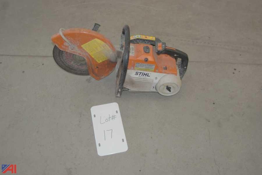 Auctions International Auction Estate Sale 12871 ITEM Stihl TS 460 Saw