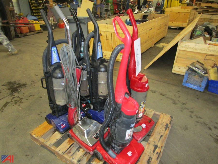 Auctions International Auction Business Liquidation, NY 13298 ITEM Upright Vacuum Cleaners