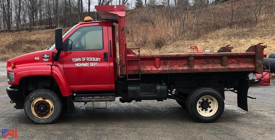 2006 Chevy Kodiak C4500 Dump w/ Plow Auction | Auctions International