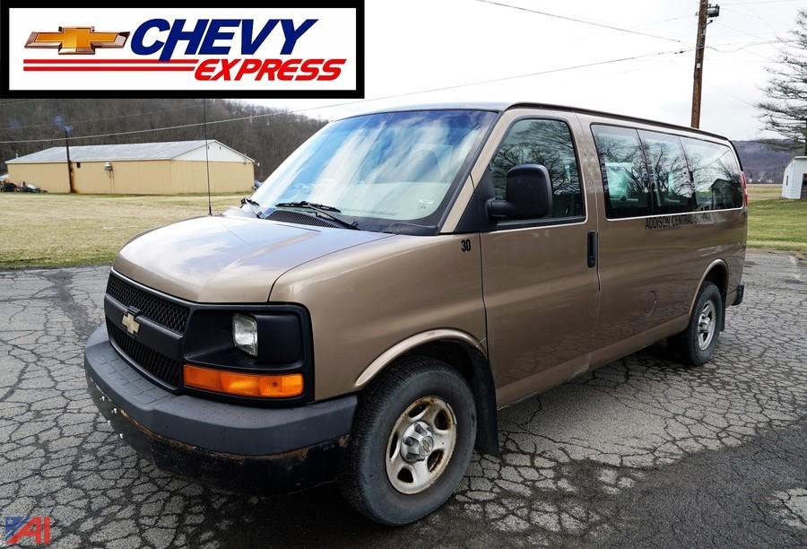 2003 chevrolet express passenger van