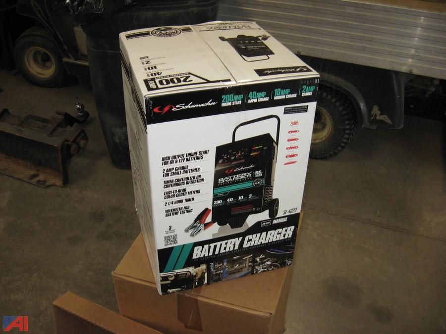 Auctions International - Auction: Business Liquidation, NY #14406 ITEM: Schumacher  Battery Charger (NEW)