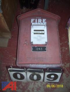 Gamewell Fire Pull Box