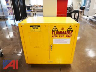 JustRite Flammable Liquid Cabinet 