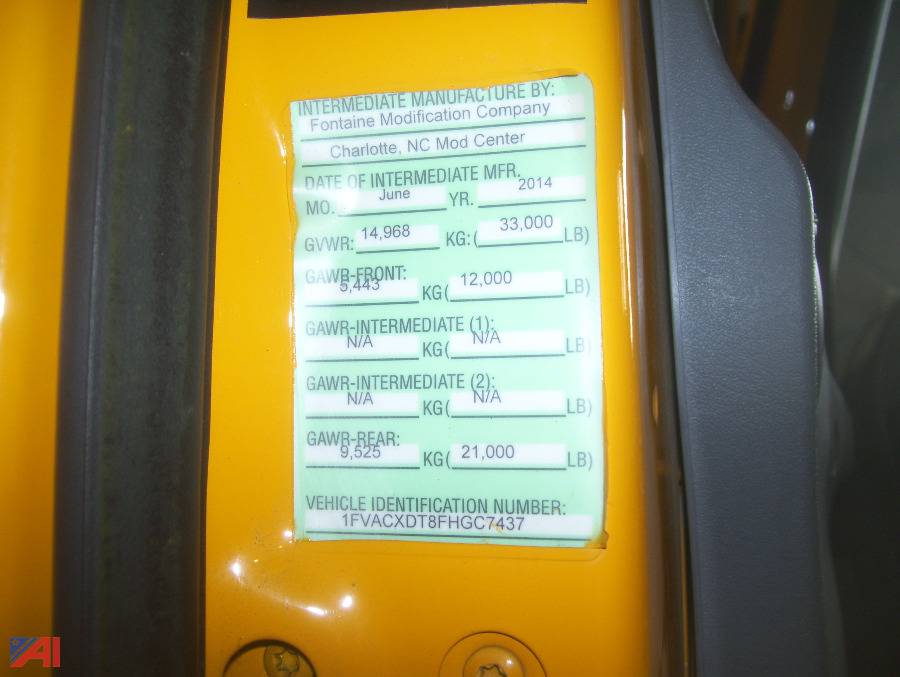 Auctions International Auction Town of Framingham DPWMA 21713 **7