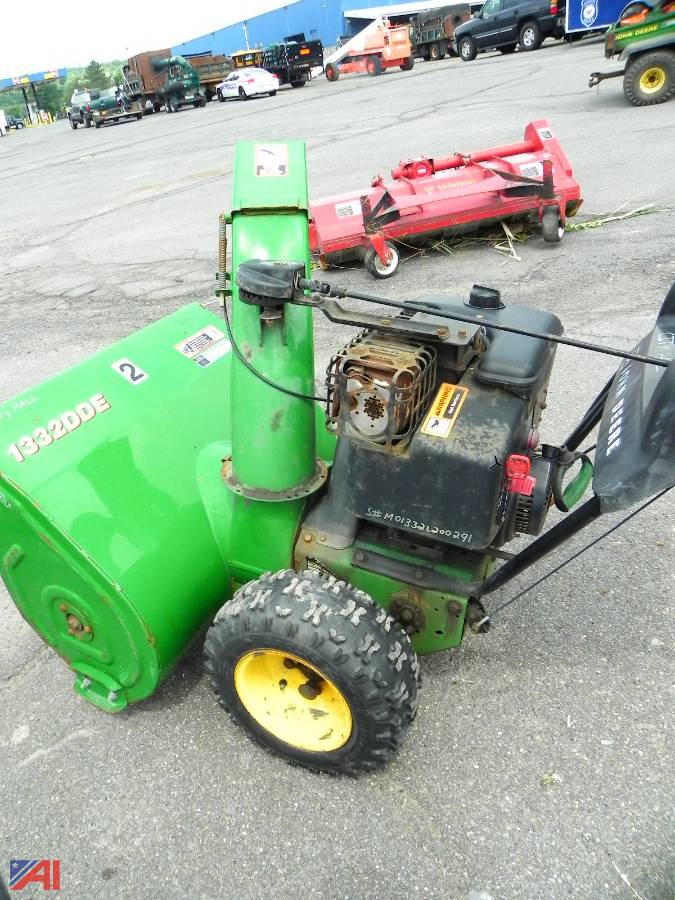 Auctions International Auction City Of Albany Dpw Ny 21803 Item 29 John Deere 1332dde 7908